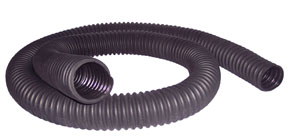 Cru-flt250 2.5 In. Id X 11 Ft. Compact Car Exhaust Hose With Flared End