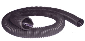 Cru-flt300 3 In. Id X 11 Ft. Passenger Car Exhaust Hose With Flared End