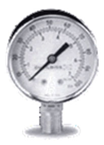 Dev-ga355 Pressure Gauge 0-30 Psi