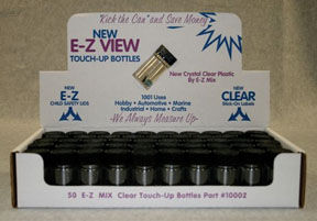 Emx-10002 E-z Clear Touch Up Bottle, Box Of 50