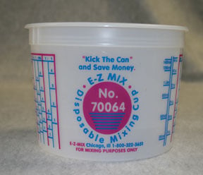 Emx-70064l 2-quart Plastic Mixing Cup Lids, Box Of 50
