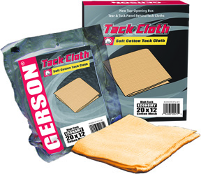 Gerson 20001r Tack Cloth- Light Tack, Economy 20 X 12 Mesh, Orange Cotton