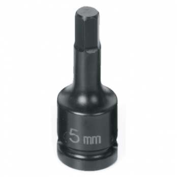 Grey Pneumatic 9905M 0.25 in. Drive x 5 mm. Hex Driver Grey Pneumatic 9905M 0.25 in. Drive x 5 mm. Hex Driver