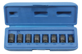 Grey Pneumatic 998ET 0.25 in. Drive 8 Pc. External Star Impact Socket Set Grey Pneumatic 998ET 0.25 in. Drive 8 Pc. External Star Impact Socket Set