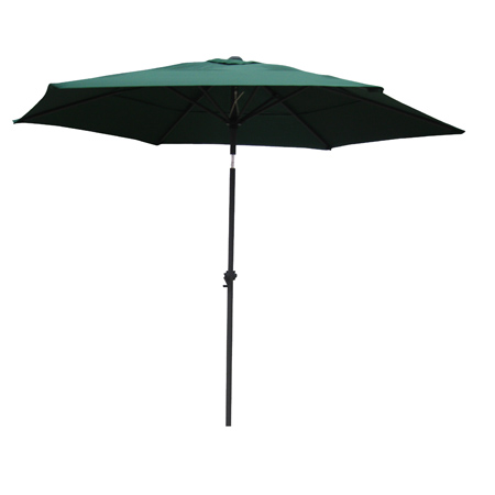 Yf-1104-2.5m And Fg Outdoor 8 Foot Aluminum Umbrella Forest Green