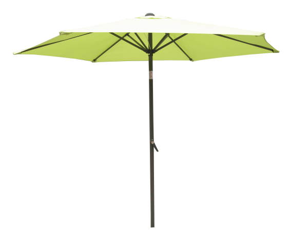 Yf-1104-2.5m And Lg Outdoor 8 Foot Aluminum Umbrella Light Green