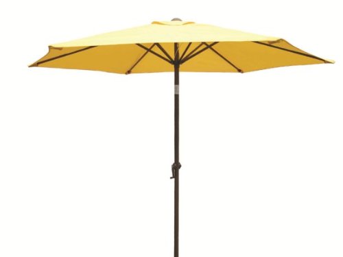 Yf-1104-2.5m And Yw Outdoor 8 Foot Aluminum Umbrella Yellow