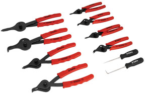 Astro Pneumatic Ast-9401 8 Pc. Snap-ring Pliers Set
