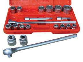 Atd Tools Atd-10021 21 Pc. 0.75 In. Drive 6-point Fractional Socket Set
