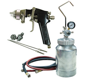 Atd Tools Atd-16843 2-qt Pressure Pot With Spray Gun And Hose Kit