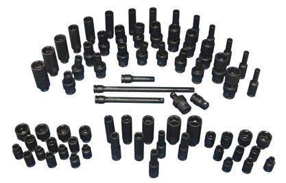Atd Tools Atd-2271 71 Pc. 0.25 In. Drive Sae And Metric Impact Socket Set
