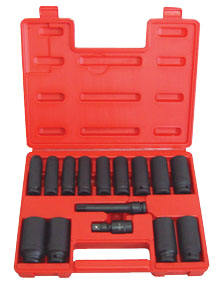 Atd Tools Atd-4450 0.5 In. Drive 15 Pc. Sae Deep Impact Socket Set