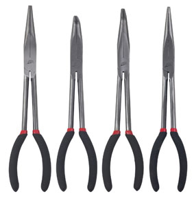 Atd Tools 814 4 Pc. Long 11 In. Needle Nose Pliers Set