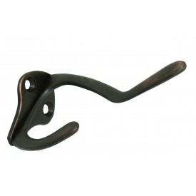202887 3 In. Double Hat And Coat Hook