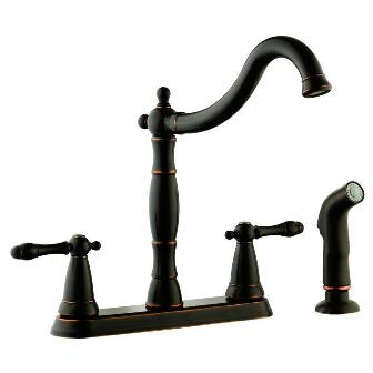 523233 Oakmont 2-handle Kitchen Faucet With Side Sprayer