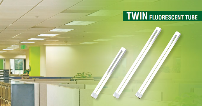 40w Twin Fluorescent Tube-3500k - Pack Of 24