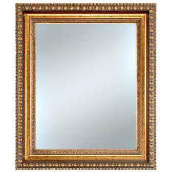 Lucia 30 X 34 In. Vintage Gold Framed Wall Mirror - Decorative Gold