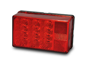 271584-01 7-function Taillight, Right, Curbside With 3 Wire Pigtail, 6.50 X 4 X 2.50 In.