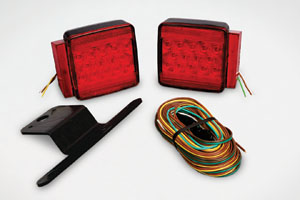 287512 Taillight Kit With 25 Ft. Wire Harness, 4.75 X 12 X 8 In.