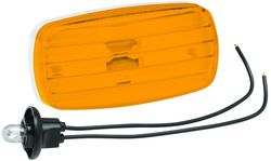 30-58-002 Clearance Light No. 58 Amber With White Base, 4 X 2 X 1.75 In.