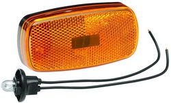 30-59-004 Clearance Light No. 59 Amber With Reflex And Black Base, 4 X 2 X 1.50 In.