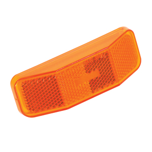 34-99-012 Replacement Part, Clearance Light Lens No. 99 Amber, 10 X 4 X 1 In.