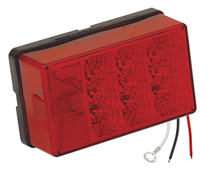 407555 8-function Taillight, Left, Roadside, 2.50 X 5 X 8 In.