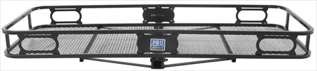 63153 Cargo Carrier With 5.5 In. Side Rails, 24 X 60 In. Platform, 2 In. Sq. Receiver Mount, Bolt Together, 39.57 X 27.76 X 8.66 In.