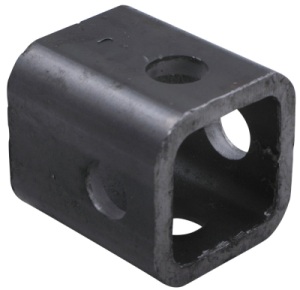 Pqm19-00 Weld-on Male Mount, 0.62 In. Pin - Fits 2.5 In. Square Mount, 2.50 X 2 X 2 In.