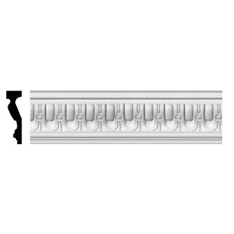 4.12 In. H X 1.12 In. P X 96 In. L Sequential Chair Rail