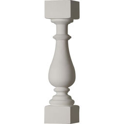 4.25 In. W X 19 In. H Architectural Traditional Baluster - 5.87 In. With On Center Spacing To Pass 4 In. Sphere Code