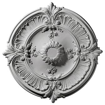 30.12 In. Od Architectural Attica Acanthus Leaf Ceiling Medallion