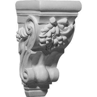 4.62 In. W X 5.50 In. D X 9.38 In. H Architectural Cherry Cluster Corbel