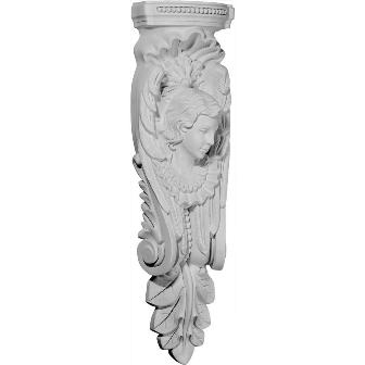 11.25 In. W X 5.62 In. D X 40.50 In. H Architectural Angel Corbel, Right