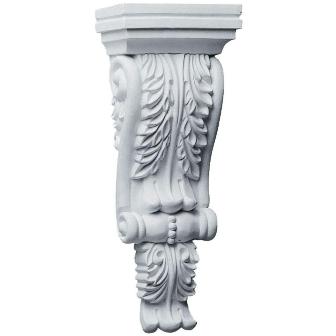 4.75 In. W X 2.75 In. P X 12.25 In. H Architectural Legacy Acanthus Corbel