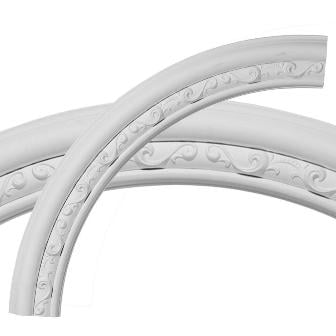 36 In. Od X 29.50 In. Id X 3.25 In. W X 1 In. P Architectural Accents - Watford Ceiling Ring