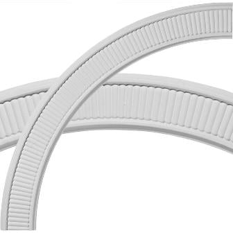 39.50 In. Od X 33.25 In. Id X 3.12 In. W X .62 In. P Architectural Accents - Nevio Ceiling Ring