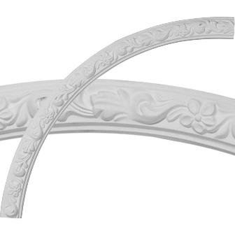 40 In. Od X 36 In. Id X 2 In. W X .88 In. P Architectural Accents - Sussex Floral Ceiling Ring