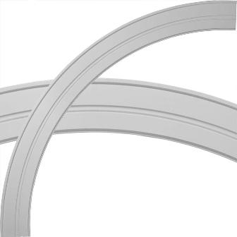 84.75 In. Od X 74.25 In. Id X 5.25 In. W X 1 In. P Architectural Accents - Milton Ceiling Ring