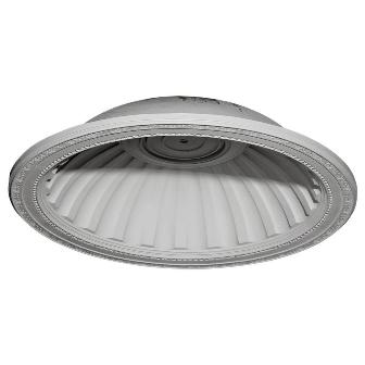 31.88 In. Od X 25.12 In. Id X 7.38 In. D Milton Recessed Mount Ceiling Dome