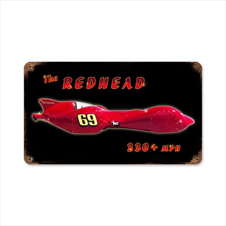 Past Time Signs FRC009 Redhead Automotive Vintage Metal Sign Past Time Signs FRC009 Redhead Automotive Vintage Metal Sign