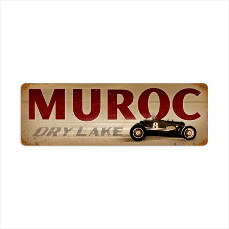 Past Time Signs FRC024 Muroc Automotive Vintage Metal Sign Past Time Signs FRC024 Muroc Automotive Vintage Metal Sign