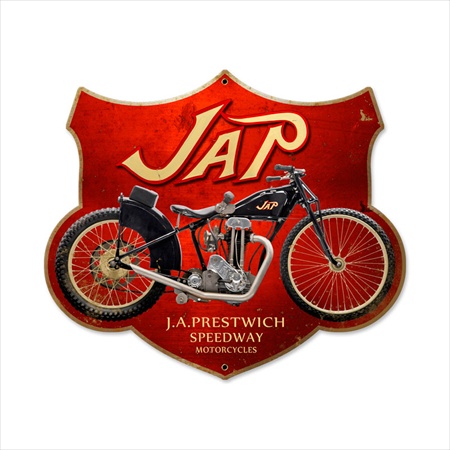 Past Time Signs FRC048 Jap Motorcycle Custom Metal Shape Past Time Signs FRC048 Jap Motorcycle Custom Metal Shape
