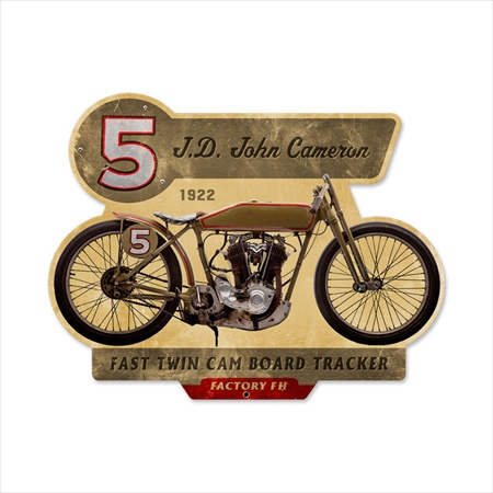Past Time Signs FRC052 Booze Fighter Motorcycle Custom Metal Shape Past Time Signs FRC052 Booze Fighter Motorcycle Custom Metal Shape