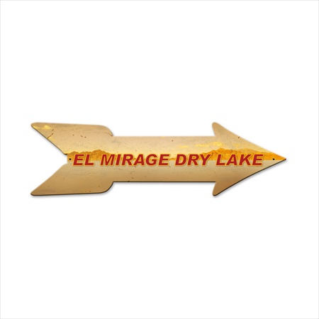 Past Time Signs FRC104 El Mirage Arrow Automotive Custom Metal Shape Past Time Signs FRC104 El Mirage Arrow Automotive Custom Metal Shape