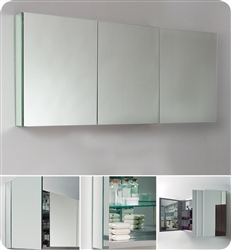 Fmc8019 60 In. Wide Bathroom Medicine Cabinet With Mirrors