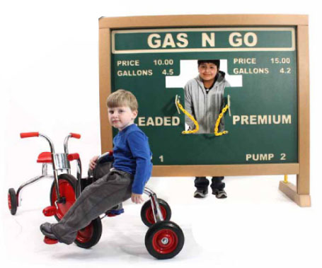 Rpe-9050 Gas N Go Sign Board