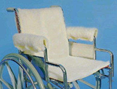 Essential Medical D3005 Sheepette Wheelchair Seat & Back