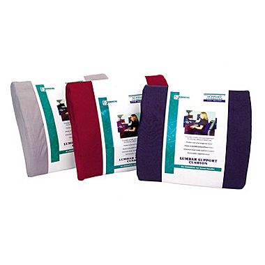 Essential Medical F1412g Lumbar Cushion With Strap - Gray