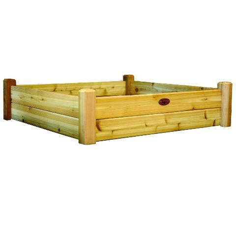 Rgb 48-48 Unfinished 48 X 48 X 13 In. Raised Garden Bed